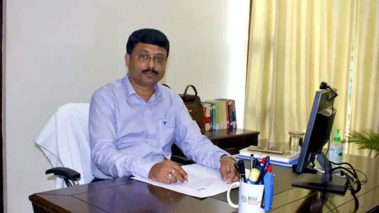 Tanmay Pattanayak is BGU Registrar
