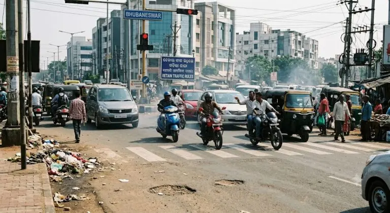 Asphalt Anarchy: Inside Bhubaneswar’s Deepening Civic & Traffic Crisis