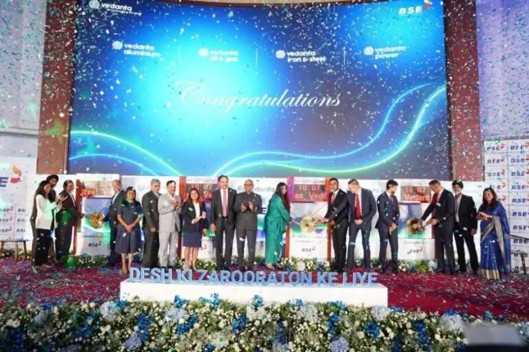 Vedanta Group makes history