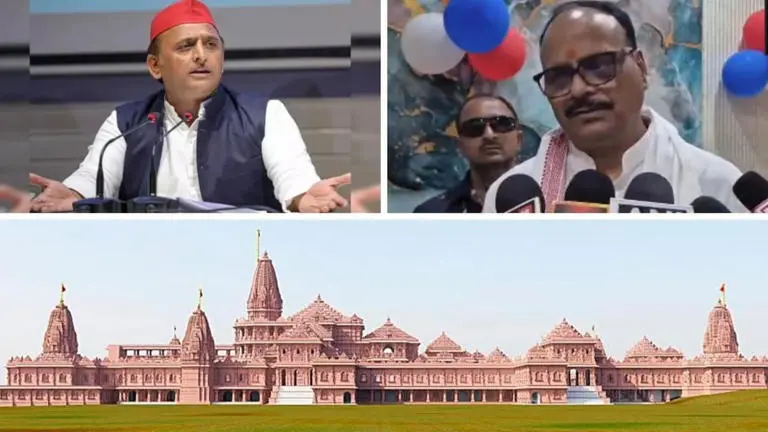 Ram Mandir Donation Row Escalates: UP Deputy CM Targets Akhilesh Yadav Over Babri Masjid Remark