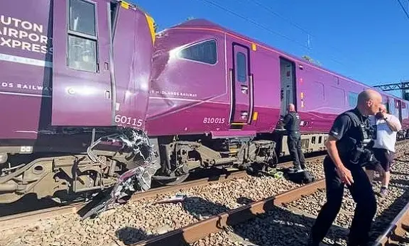 One Dead, 89 Injured After Two Trains Collide Near Bedford North Of London