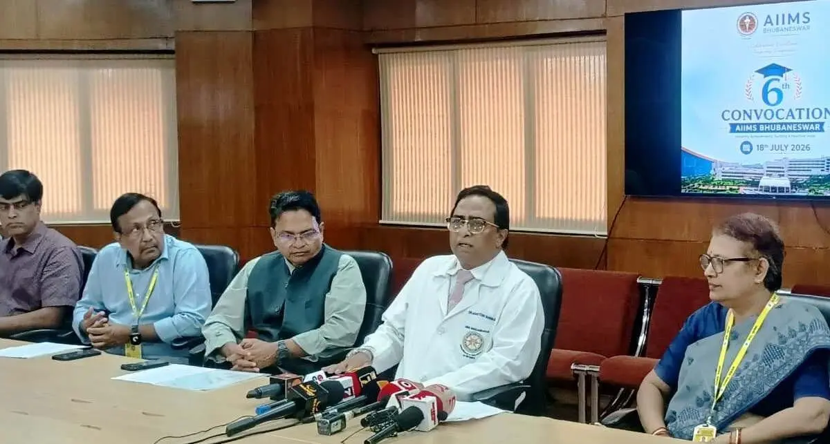 AIIMS Bhubaneswar press briefing