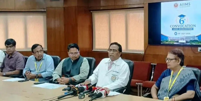 AIIMS Bhubaneswar press briefing
