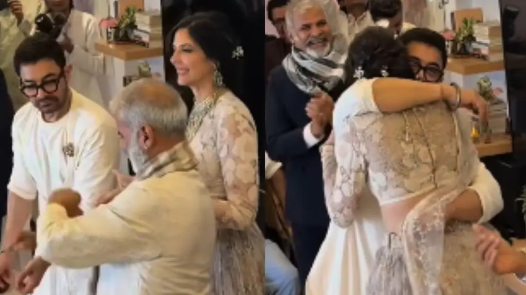 Aamir, Gauri wedding
