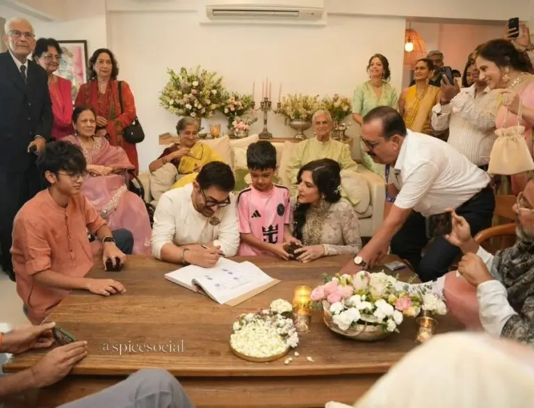 Aamir Khan weds Gauri Spratt
