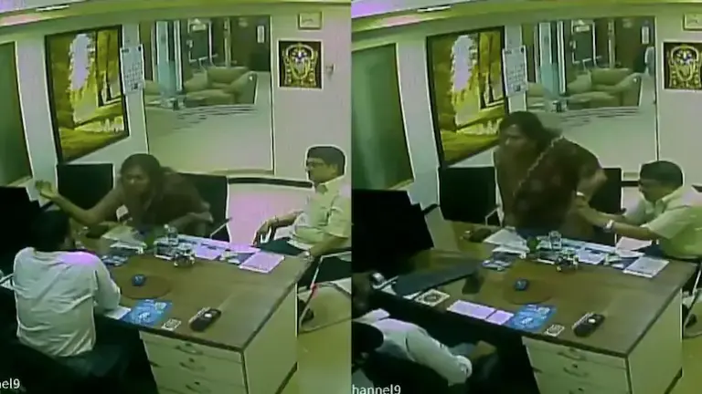 Alagiri's daughter slapping bank manager
