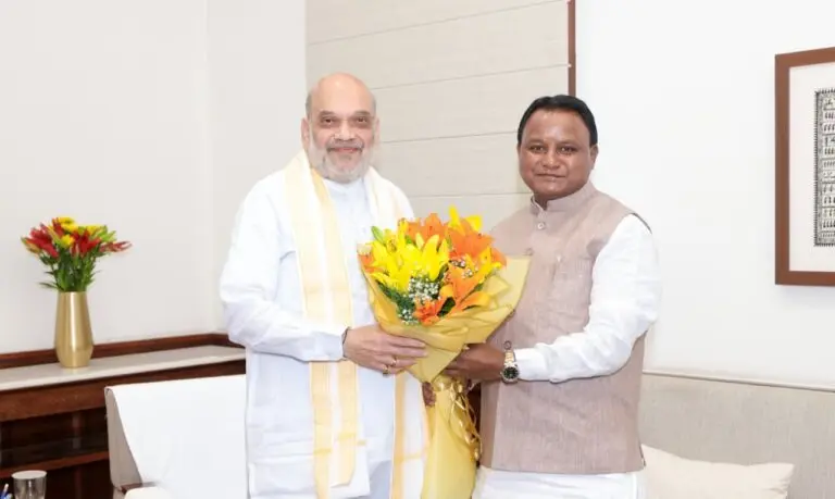 Odisha CM Seeks Home Ministry’s Support For Industrial Security During Delhi Visit