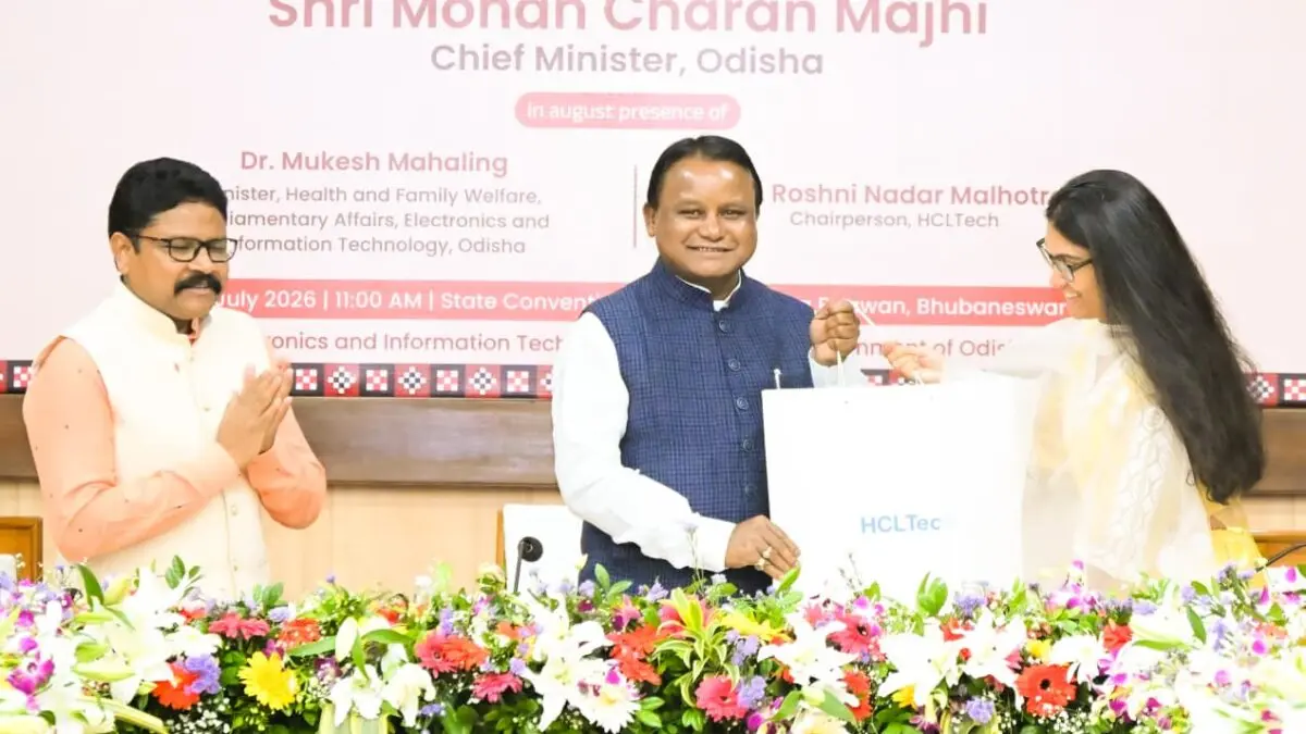CM Mohan Majhi Hails ‘Tech Revolution’ As Odisha Signs MoUs With HCLTech & Sarvam AI