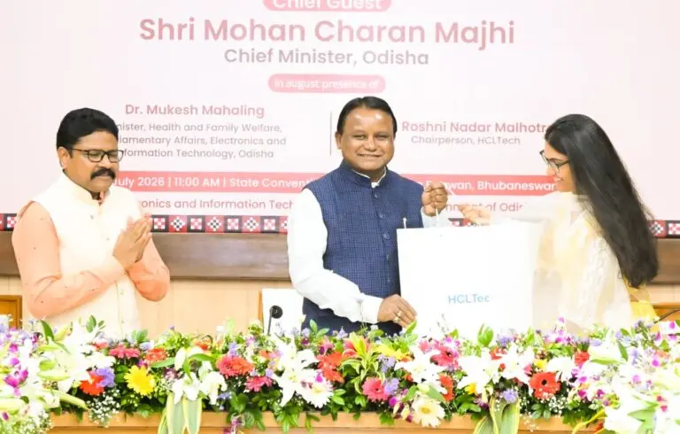 CM Mohan Majhi Hails ‘Tech Revolution’ As Odisha Signs MoUs With HCLTech & Sarvam AI