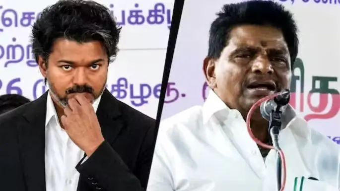 Chief minister Vijay & DMK MLA Anita Radhakrishnan