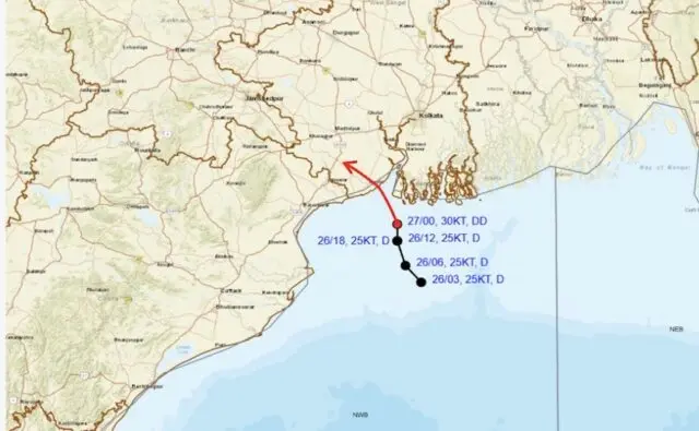 Deep Depression To Cross Odisha Coast This Afternoon, IMD Issues Flash Flood Alert Amid Incessant Rain