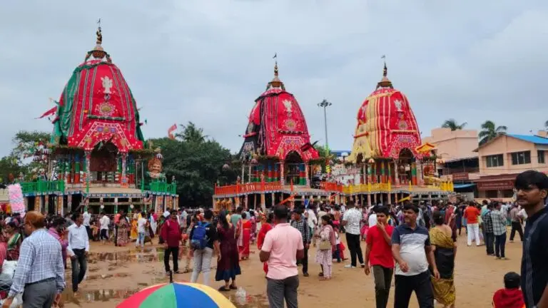 Puri Gear Up For Bahuda Yatra As Chariots Complete ‘Dakshina Moda’ After Rain Delay