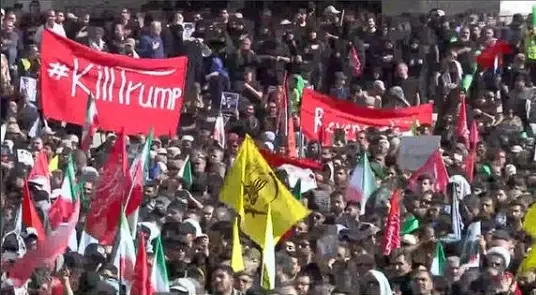 Performer At Khamenei Funeral Urges Trump’s Killing As Crowds Chant Anti-US Slogans