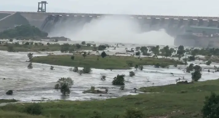 Hirakud Dam Opens 10 More Sluice Gates As Mahanadi Catchment Area Sees Heavy Rain