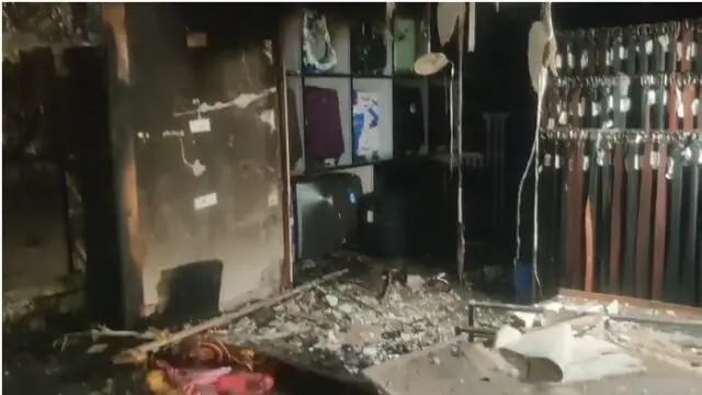 Fire Breaks Out At Sreeleathers Showroom In Bhubaneswar, No One Hurt