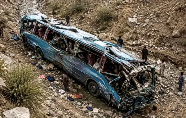 Forty Killed, Several Injured After Bus Falls Into Gorge In Pakistan