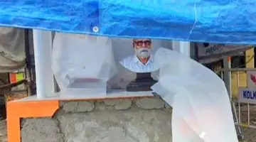 Pedestal Of Syama Prasad Mookerjee’s Bust Vandalised In Kolkata Ahead Of Amit Shah Visit; One Arrested