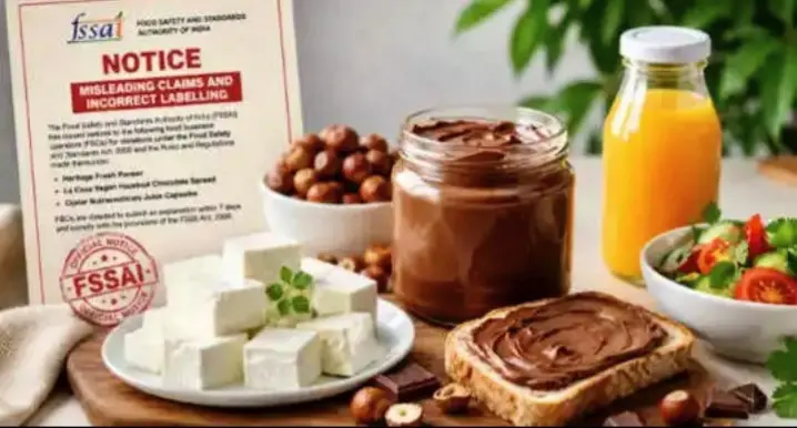 FSSAI Cracks Down On Food Brands For Misleading Labels; Issues Notices To Three