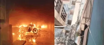 Two Killed In Noida Building Blaze; Sparks From Under-Charge EV Battery Suspected