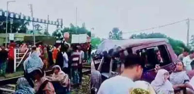 Four, Including Three Schoolchildren, Killed After Train Rams Van At Bengal Railway Crossing