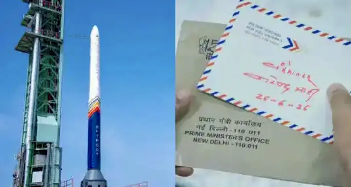 PM Modi’s Vande Mataram Post Card To Travel To Space On Vikram-1 Rocket