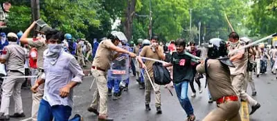 Hospital Records Reveal Pellet Injuries To Jantar Mantar Protesters; Delhi Police Deny Use