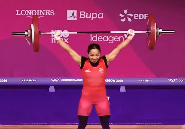 Mirabai Chanu Wins Third Consecutive Gold In Commonwealth Games; Breaks Four Records