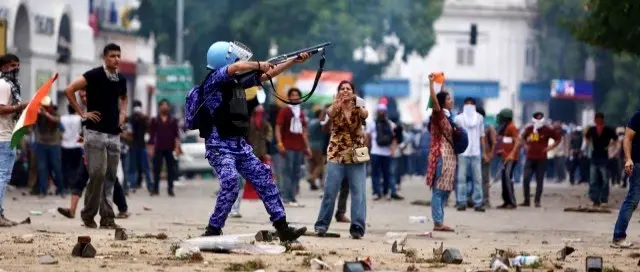 Did A Delhi Police DCP Order RAF To Fire Pellets At Protesters? Know More