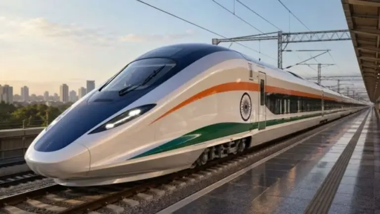 India's 1st Bullet train