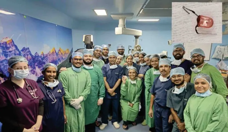 KIMS Bhubaneswar Doctors Pull Off Complex, Non-Surgical Removal Of LED Bulb From Toddler’s Lung