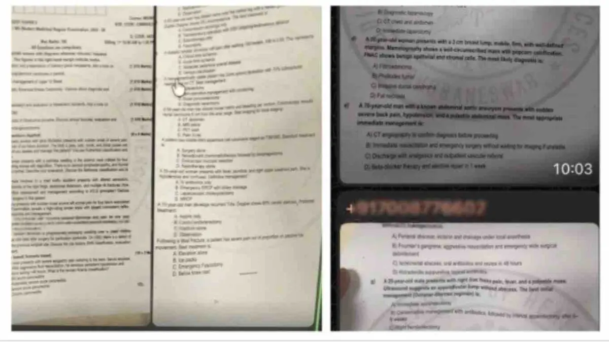 Odisha Medical PG Exam At MKCG In Questions After WhatsApp Sharing Claims