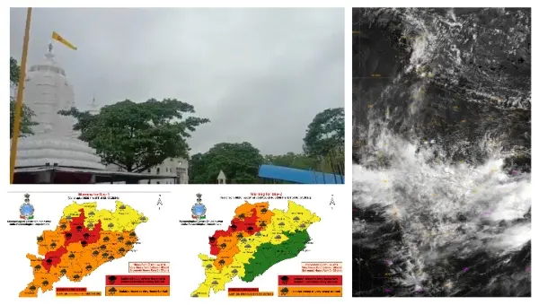 Intense Rain System Over Odisha; Red Warning For 6 Dists, Coast To See 60 Kmph Winds