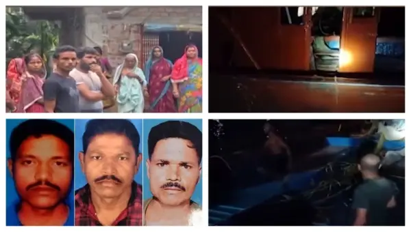 9 Bodies Recovered From Submerged Trawler Carry 3 Fishermen From Odisha, 6 Still Missing