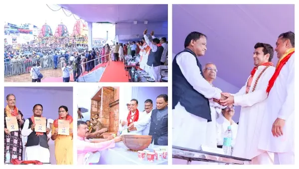 Sonu Nigam Witnesses Lord Jagannath’s Rath Yatra For First Time In Puri; Meets Odisha CM Majhi