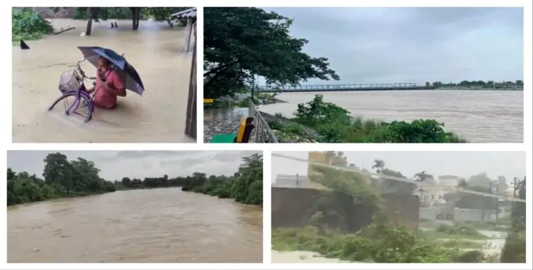 Flood Fear Looms As Heavy Rain Cripples Life In North Odisha Snapping Road Links