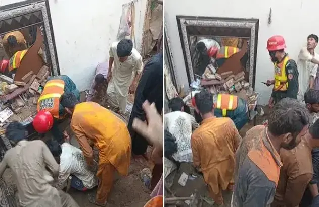 Tuition Centre Roof Collapse In Lahore Leaves At Least 14 Children Dead and Several Injured