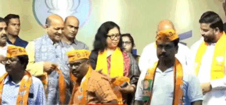 Former BJD MP Manjulata Mandal, Ex-MLA Husband Muktikanta Join BJP In Odisha