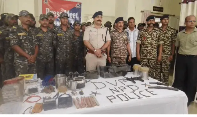 Another Maoist Arms Dump Uncovered In Odisha’s Nuapada