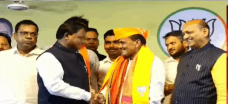 Former BJD MLA Pravat Biswal Joins BJP In Odisha Capital
