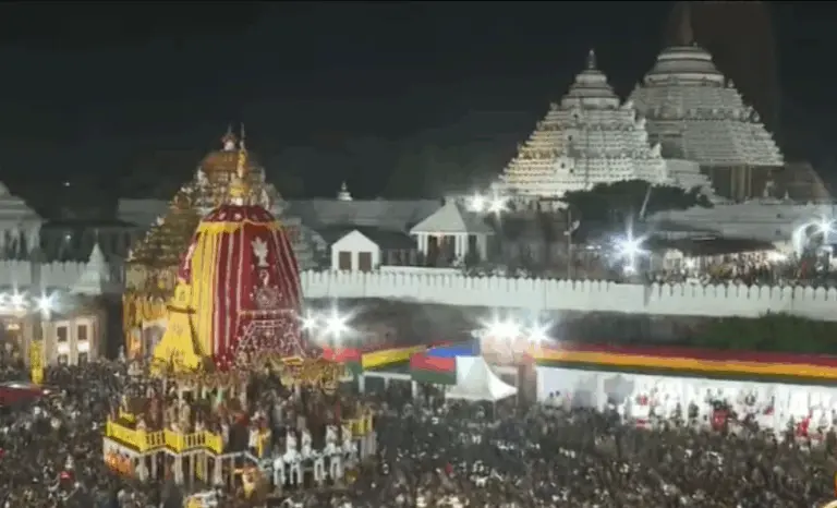 Puri Rath Yatra: Chariot Pulling Suspended After Sunset, To Resume Tomorrow