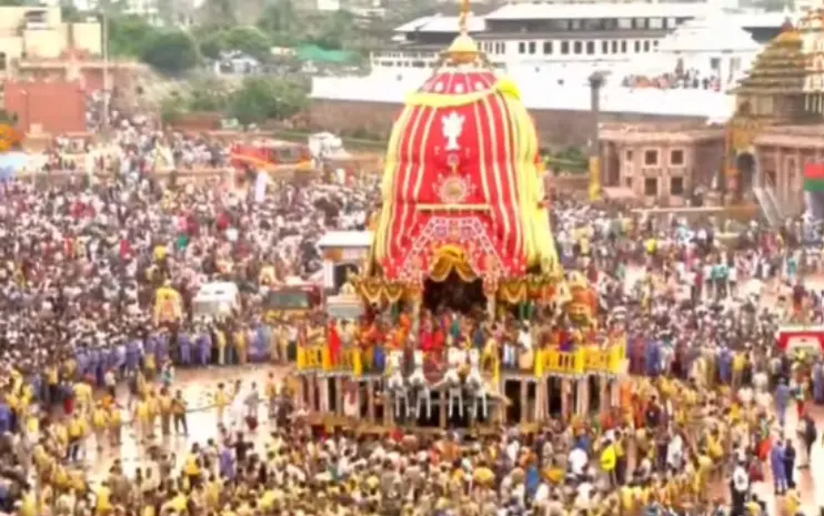 Chariot Pulling Resumes In Puri Day After Crowd Surge Deaths During Rath Yatra