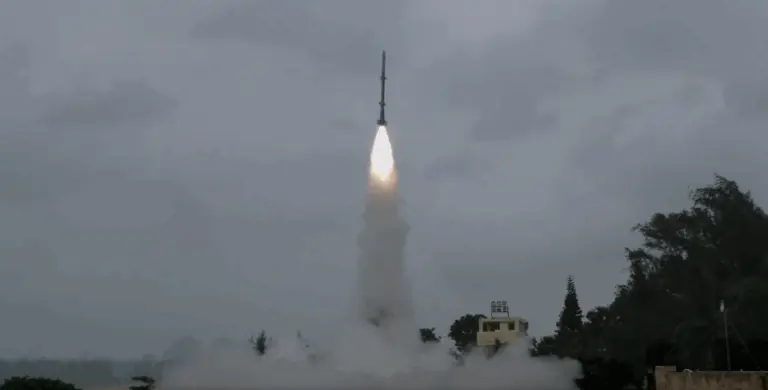 India Conducts Successful Maiden Flight-Test Of ‘Kusha’ Long-Range Air Defence Missile From Odisha