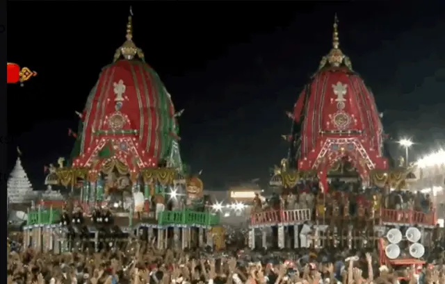 All 3 Chariots Return To Lions’ Gate Of Puri Jagannath Temple On Bahuda Yatra; ‘Suna Besha’ Tomorrow