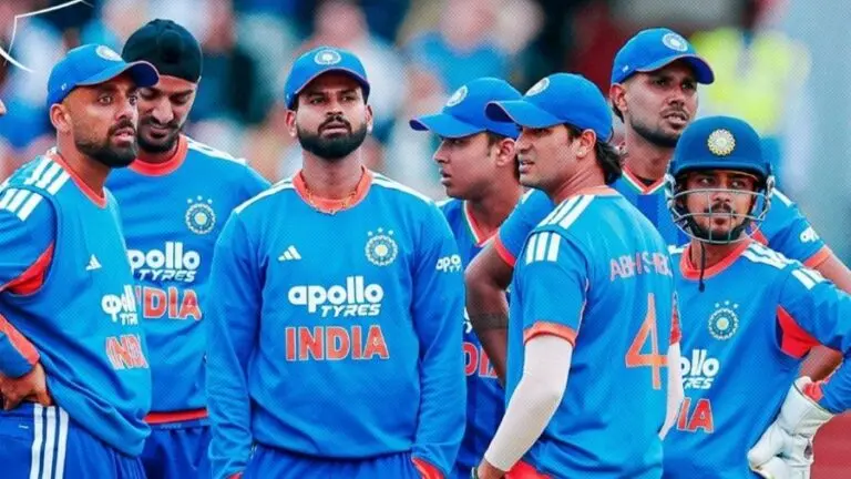 Team India delayed by traffic