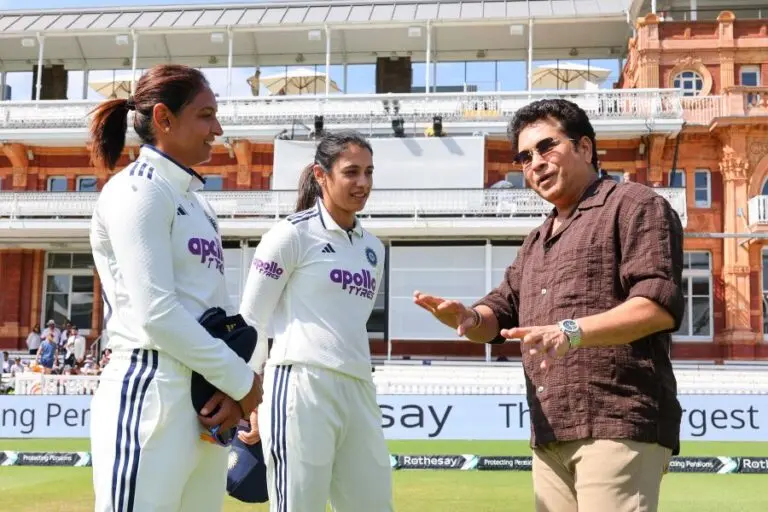 Tendulkar watched Indian women create history