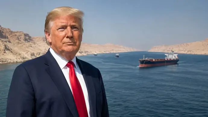 Trump says US guardian of Hormuz
