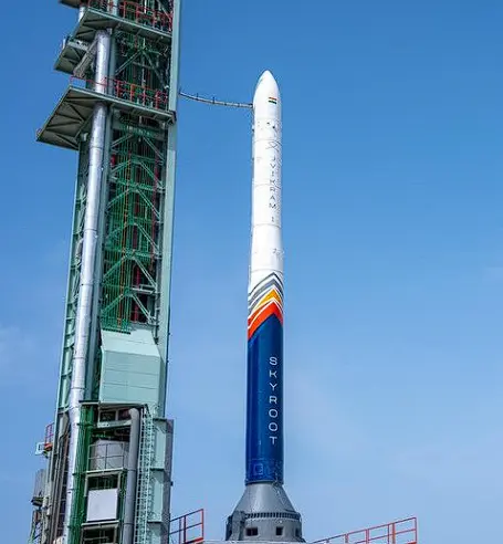Skyroot’s Vikram-1 Becomes India’s First Private Orbital Rocket, Lifts Off From Sriharikota