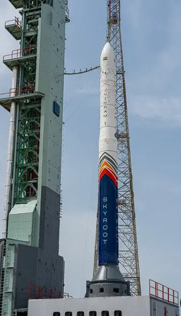 Skyroot’s Vikram-1 Becomes India’s First Private Orbital Rocket, Lifts Off From Sriharikota