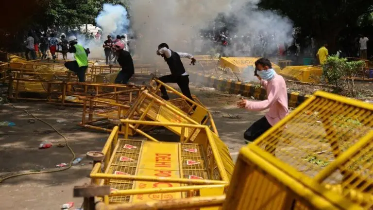 Violent NEET protest on July 20