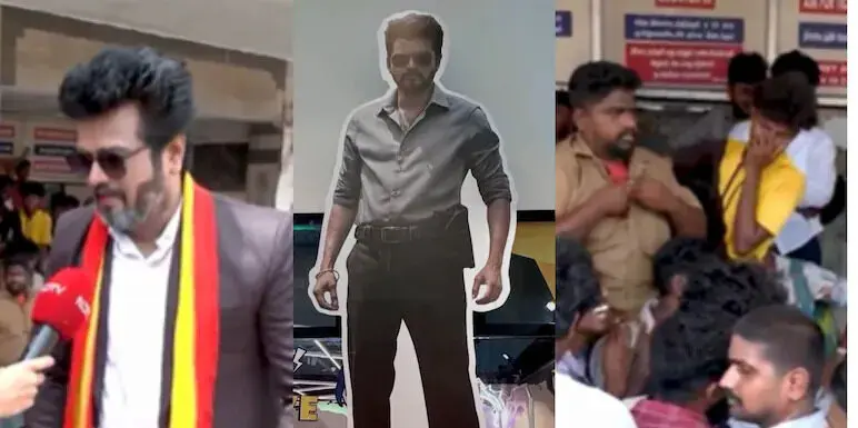 ‘Jana Nayagan’ Sparks Vijay Mania Worldwide, From Giant Singapore Cutout To Chennai Ticket Queues